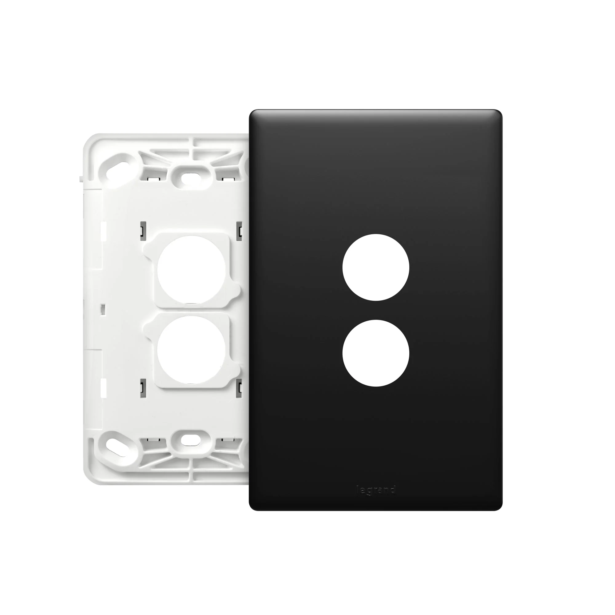 Legrand Excel Life 2 Gang Grid & Plate Assembly, Available in 5 Colours - Image 5