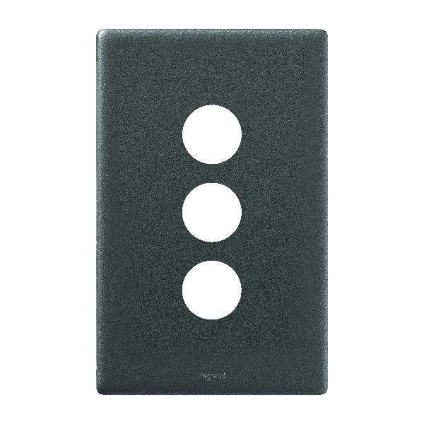 Legrand Excel Life 3 Gang Cover Plate Only, Available in 4 Colours - Image 5