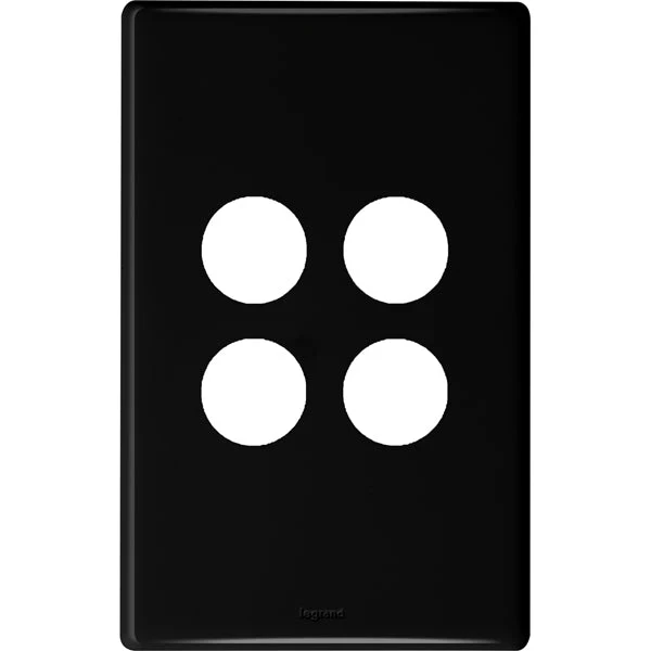 Legrand Excel Life 4 Gang Cover Plate Only, Available in 4 Colours - Image 4