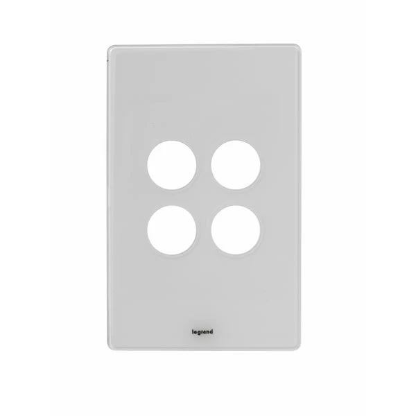 Legrand Excel Life 4 Gang Cover Plate Only, Available in 4 Colours - Image 5
