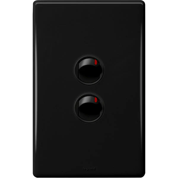Legrand Excel Life 2 Gang Switch, Available in 5 Colours - Image 3