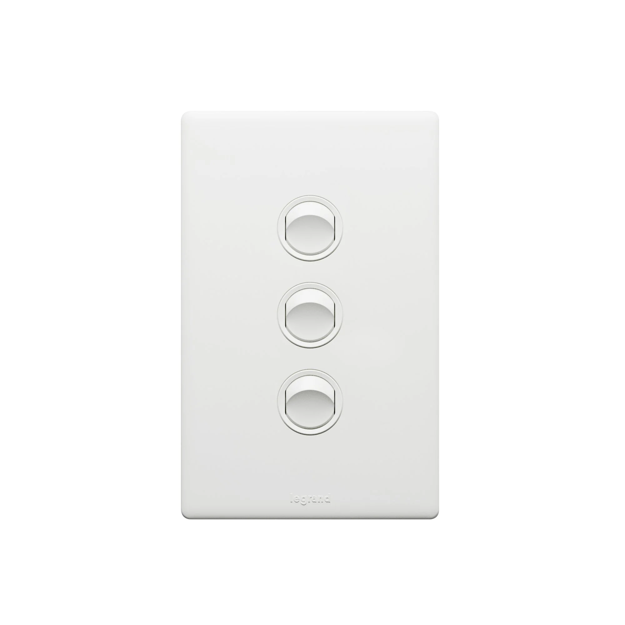 Legrand Excel Life 3 Gang Switch, Available in 5 Colours - Image 4