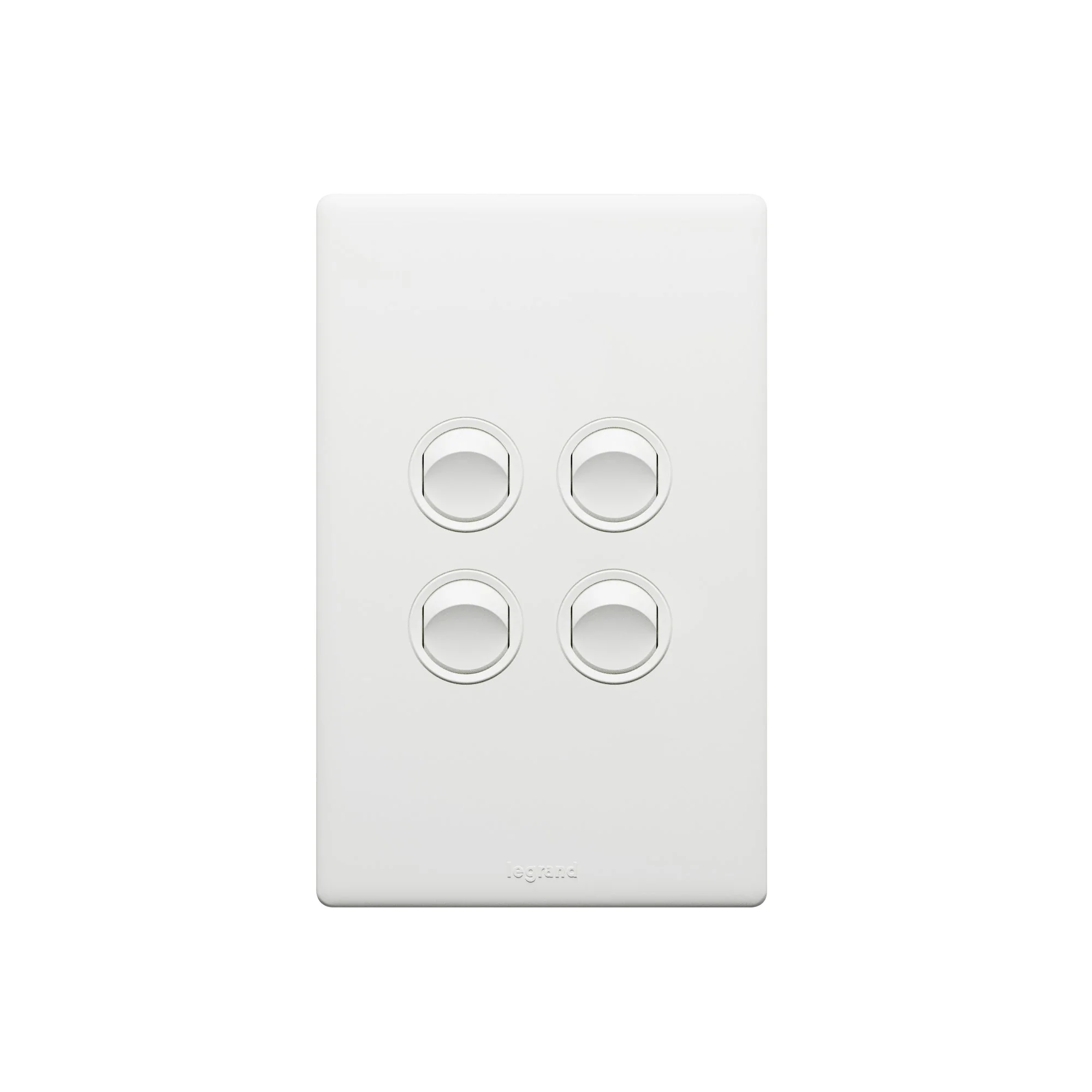 Legrand Excel Life 4 Gang Switch, Available in 5 Colours - Image 4
