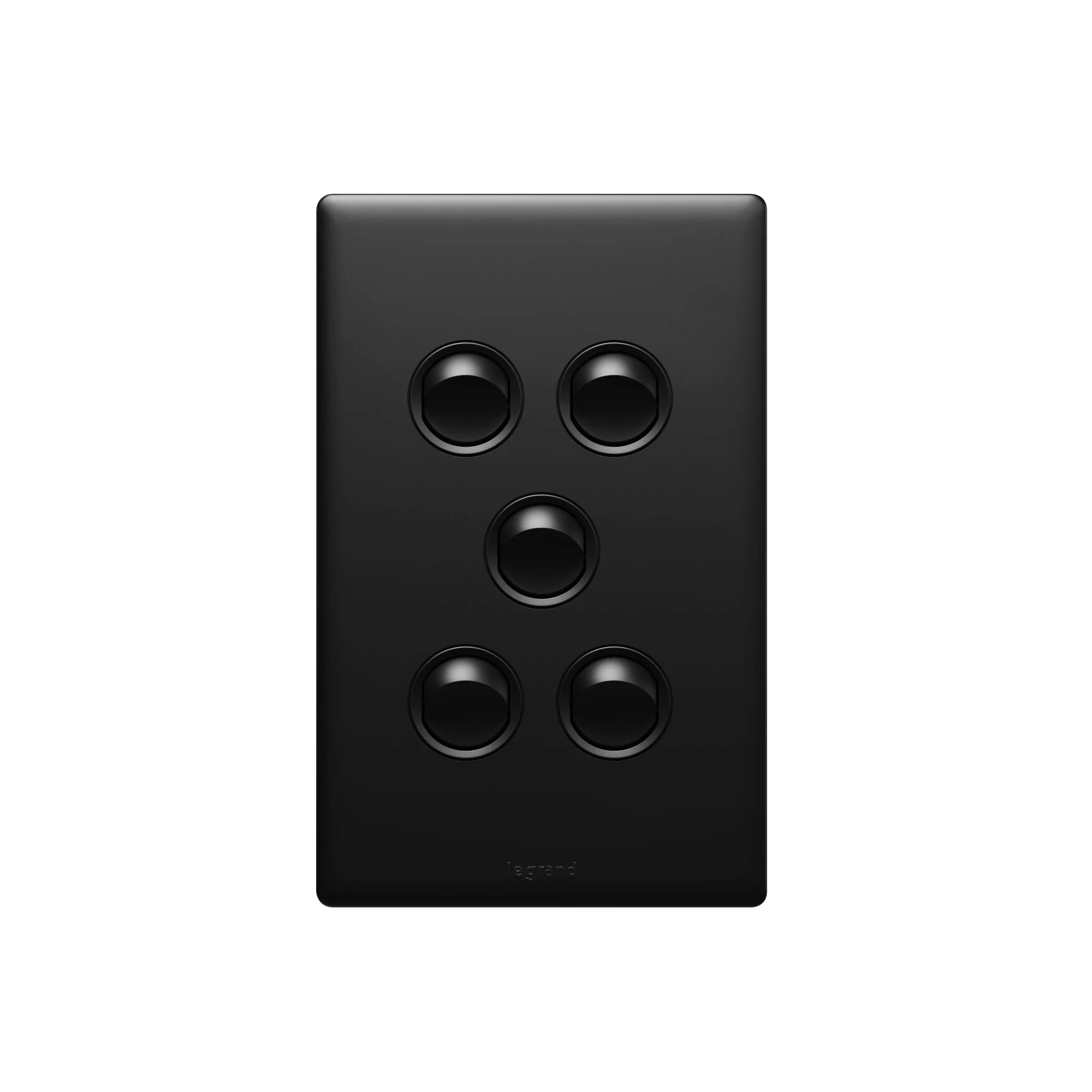 Legrand Excel Life 5 Gang Switch, Available in 5 Colours - Image 5