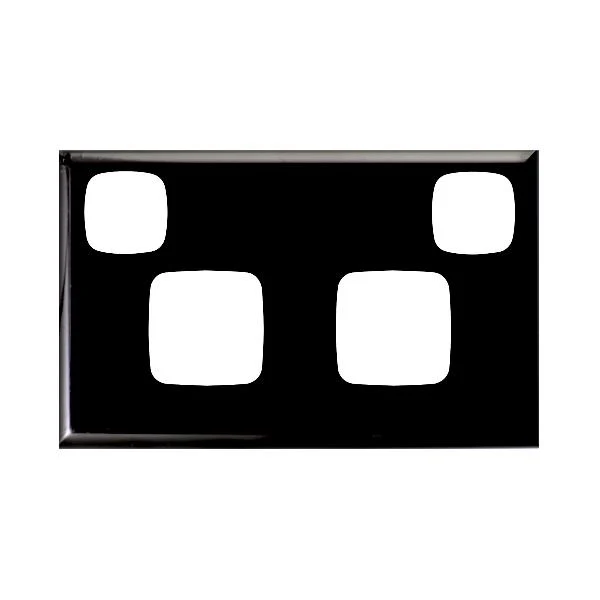 HPM Excel Double Powerpoint Cover Plate Only 3 Finishes - Image 2