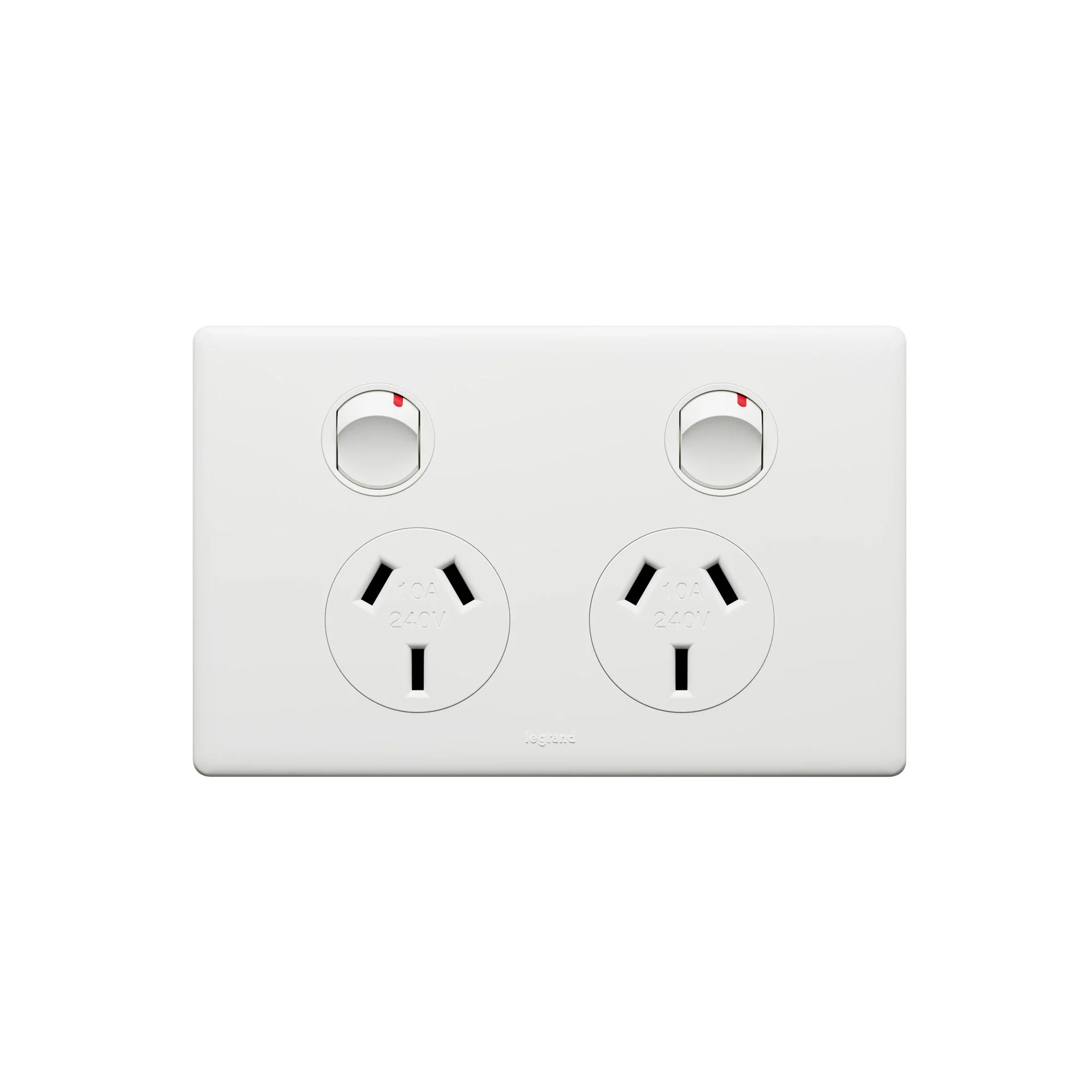Legrand Excel Life Double Powerpoint 10a, Available in 5 Colours - Image 5