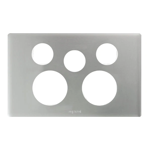 Legrand Excel Life Double Powerpoint With Extra Switch Cover Plate Only, Available in 4 Colours - Image 3