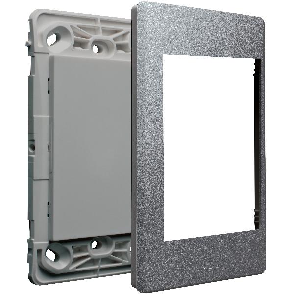 Legrand Excel Life Grid & Blank Plate Assembly, Available in 3 Colours - Image 3