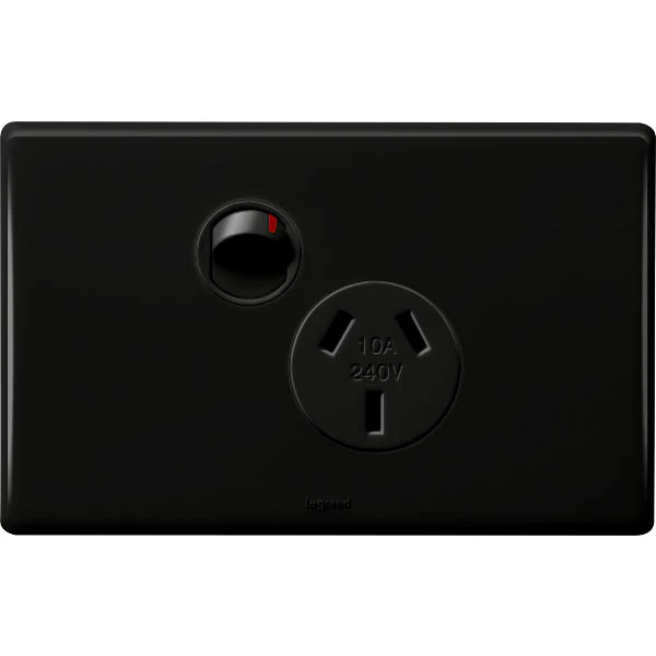 Legrand Excel Life Single Powerpoint 10a, Available in 5 Colours - Image 2