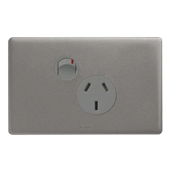 Legrand Excel Life Single Powerpoint 10a, Available in 5 Colours - Image 3