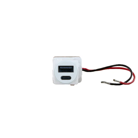Legrand Excel Life USB Charger Mechanism Type A+C 3a, Available in 3 Colours