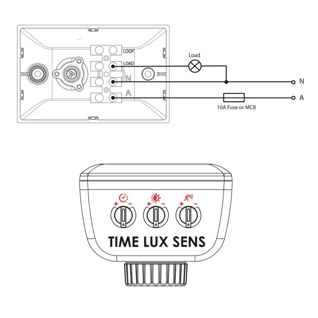 PIXIE Smart PIR Sensor Outdoor Wall Mount - Image 3