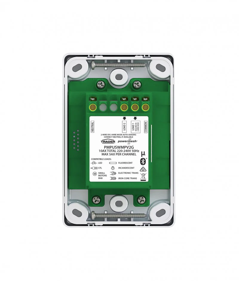 Powermesh 2 Button Multi Purpose Switch Horizontal - Image 4