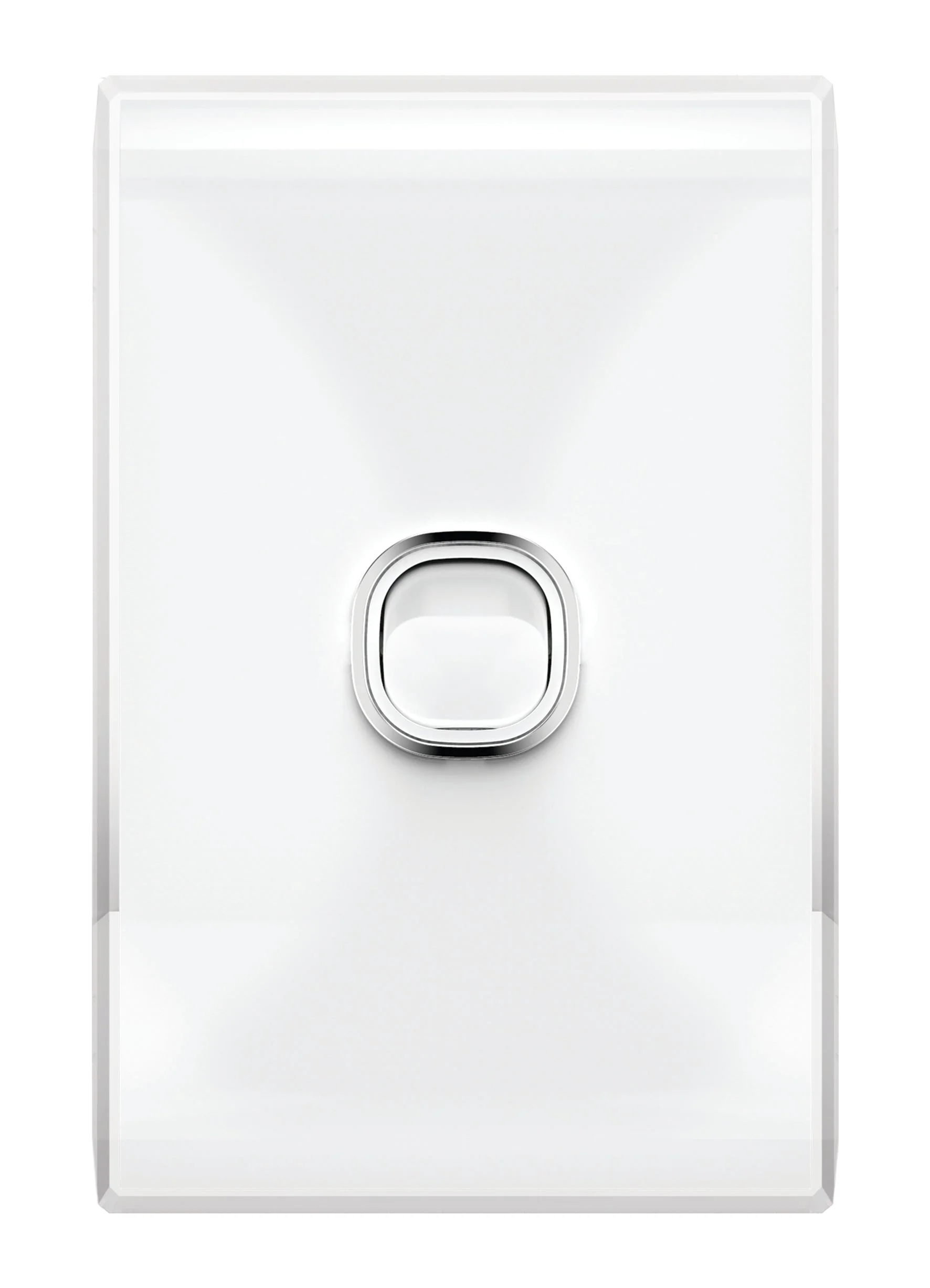Snow Leopard 1 Gang Vertical Switch, Available in 4 Colours
