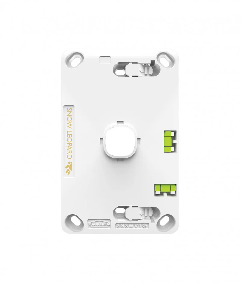 Snow Leopard 1 Gang Grid & Plate, Available in 2 Colours - Image 3