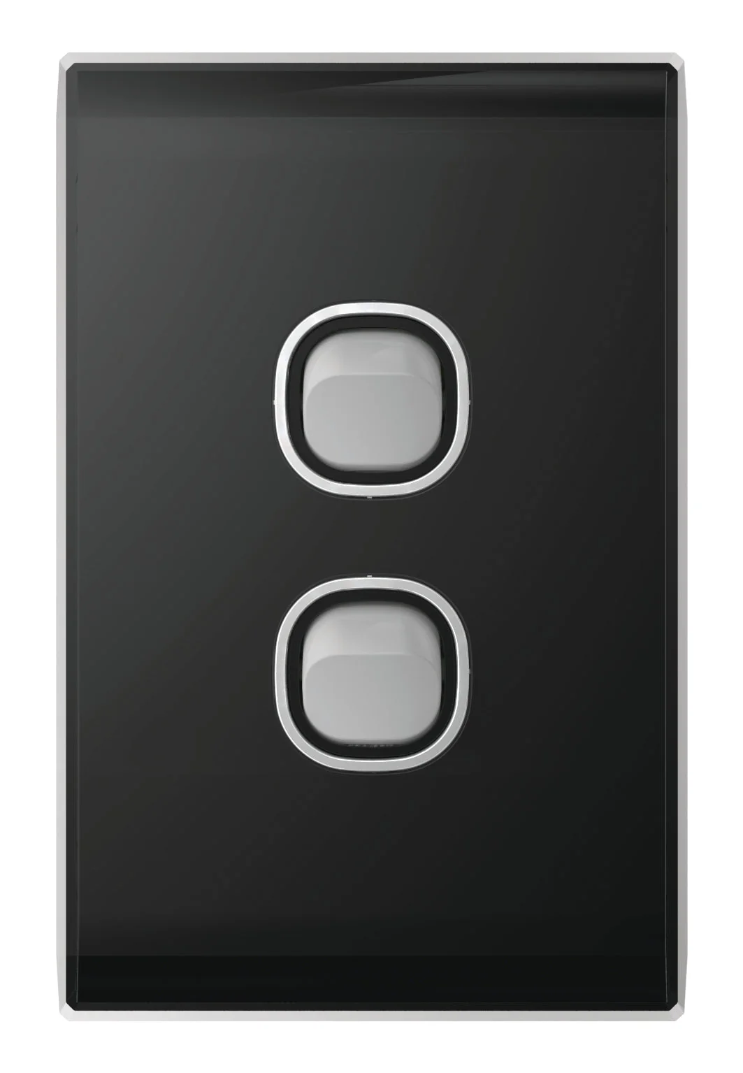 Snow Leopard 2 Gang Vertical Switch, Available in 4 Colours - Image 6