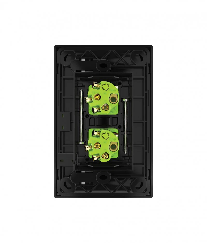 Snow Leopard 2 Gang Vertical Switch, Available in 4 Colours - Image 7