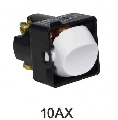 Trader Meerkat Standard Double Pole Switched Mechanism 10ax/16a, Available in 4 Colours