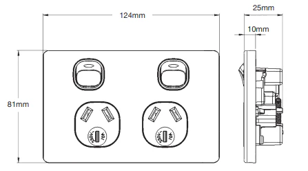 Senoa Simple Double Powerpoint, Available in 2 Colours - Image 3