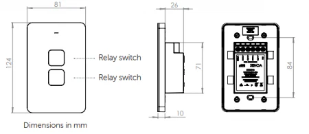 Zimi Senoa 2 Button Multi Purpose Smart Switch - Image 4