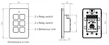 Zimi Senoa 6 Button Multi Purpose Smart Switch - Image 4