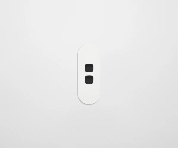 ZETR 12 Surface 2 Gang Switch Grid, Available in 2 Colours - Image 3