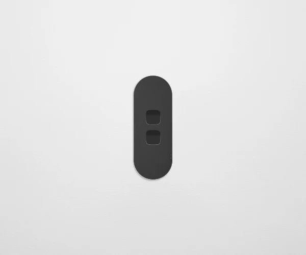 ZETR 12 Surface 2 Gang Switch Grid, Available in 2 Colours - Image 4