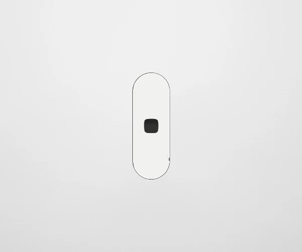 ZETR 13 Flush 1 Gang Switch Grid, Available in 2 Colours - Image 3