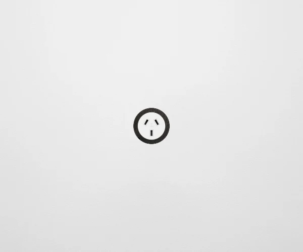 ZETR 48 Round White Single Outlet Flat Carbon Faceplate, Available in 7 Colours - Image 8