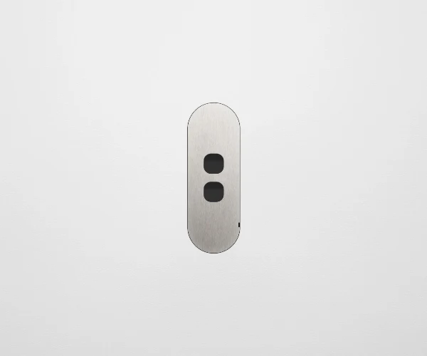 ZETR 13 Carbon Nano 2 Gang Switch Faceplate, Available in 4 Colours - Image 5