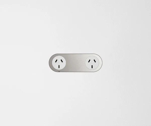 ZETR 13 Carbon Nano Double Outlet Faceplate, Available in 4 Colours - Image 3