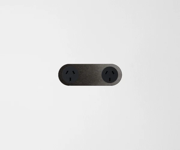 ZETR 13 Carbon Nano Double Outlet Faceplate, Available in 4 Colours - Image 8