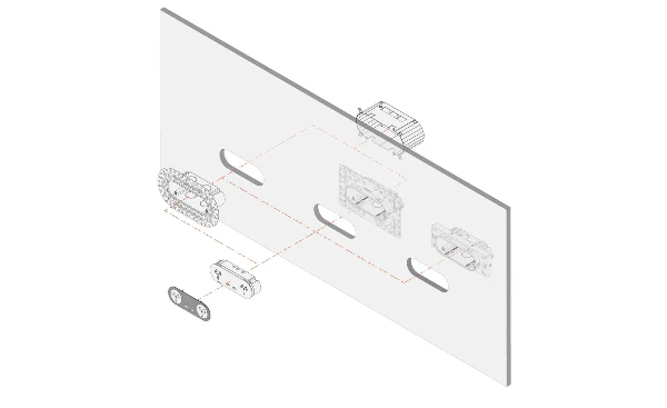 ZETR 13 Carbon Double Outlet Faceplate, Available in 3 Colours - Image 8